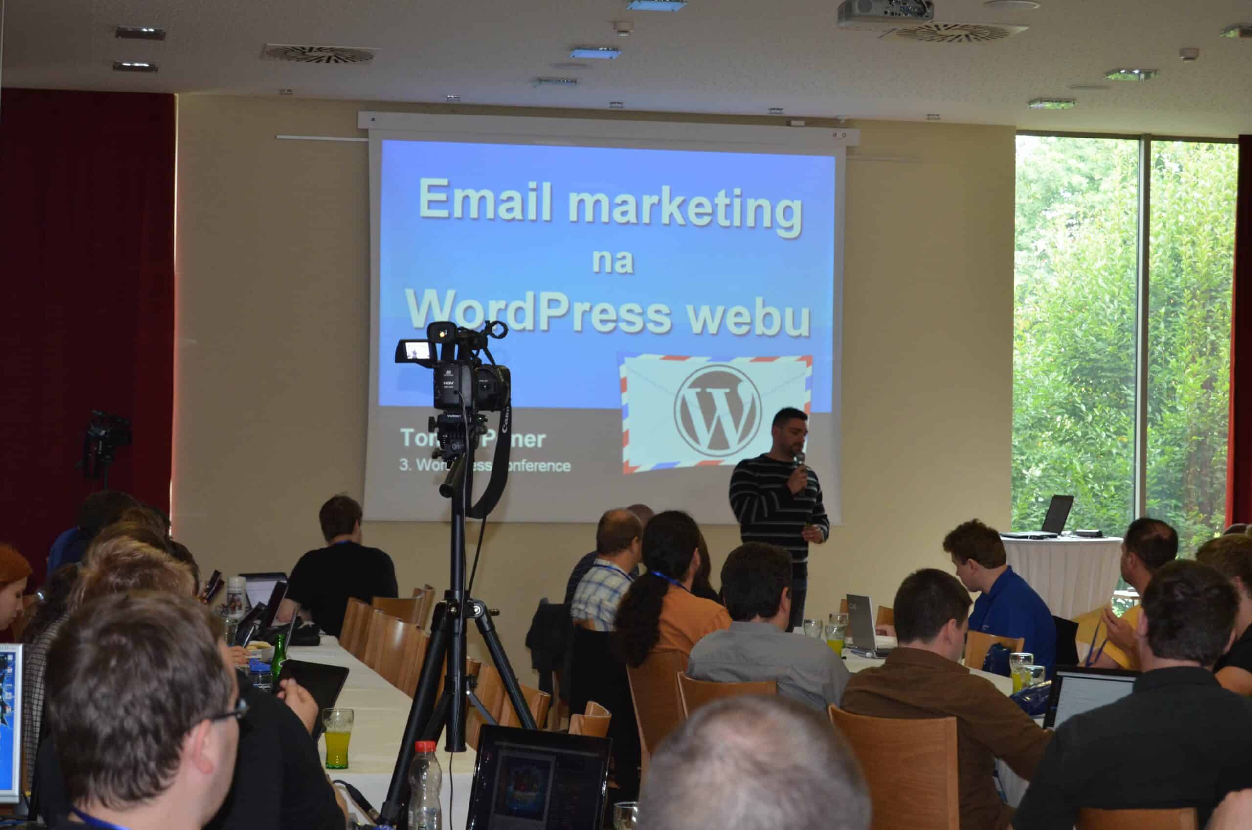 3. WordPress konference: Tomáš Poner – Email marketing na WP webu