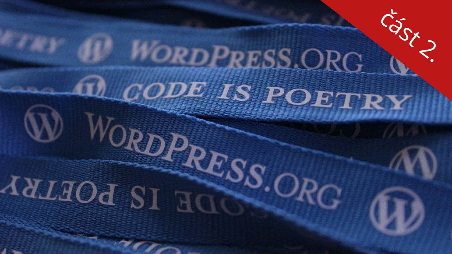 Tvorba a registrace WordPress widgetu