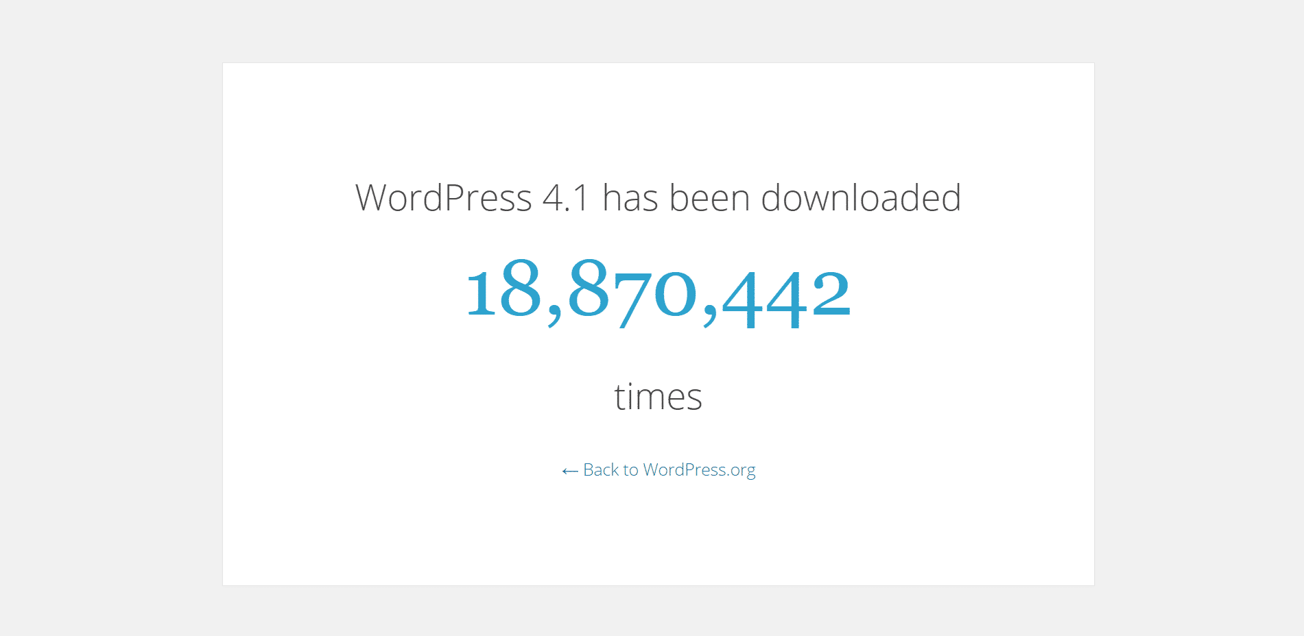 WordPress 4.1.1