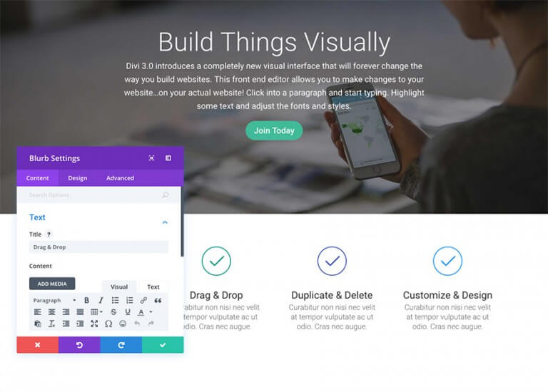 Divi 3.2: Vylepšené rozhraní a funkce ve Visual Builderu