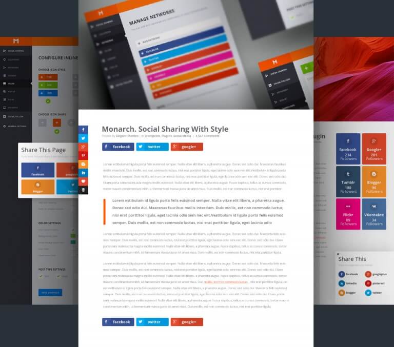 Monarch: výkonný plugin pro sdílení stránek na sociálních sítích + čeština