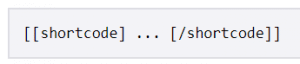 Shortcode s obsahem
