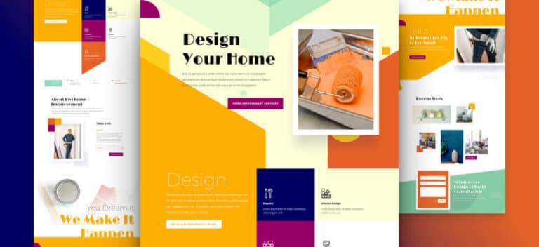 Nové designy pro Divi šablonu přidané v dubnu 2019