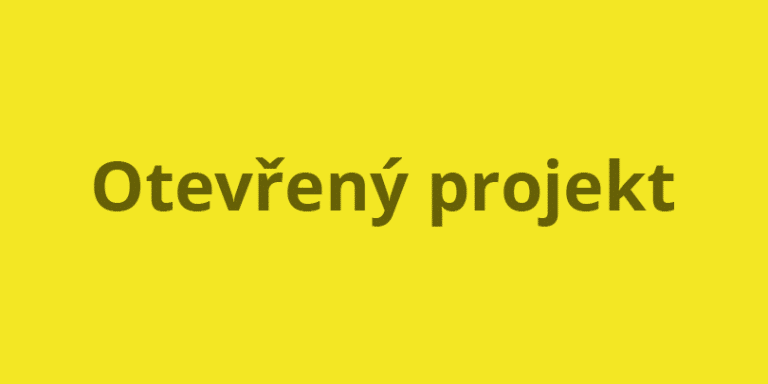 Co je to otevřený projekt?