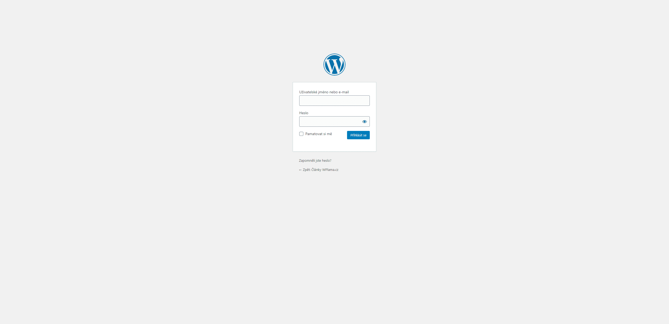 Jak do WordPress menu přidat odkazy na přihlášení/odhlášení/registraci uživatele