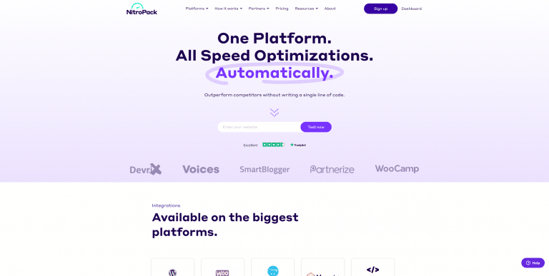 NitroPack: Jednoduchá, ale účinná optimalizace rychlosti WordPress webu