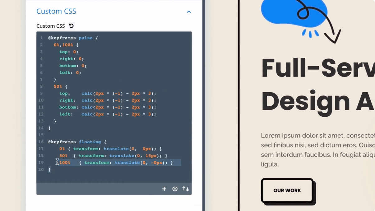 Divi 4.19: Vytváření a ukládání vlastních kódů do Cloudu