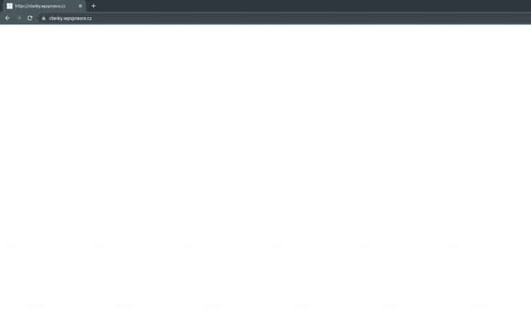 Jak ve WordPress opravit chybu "bílá smrt"